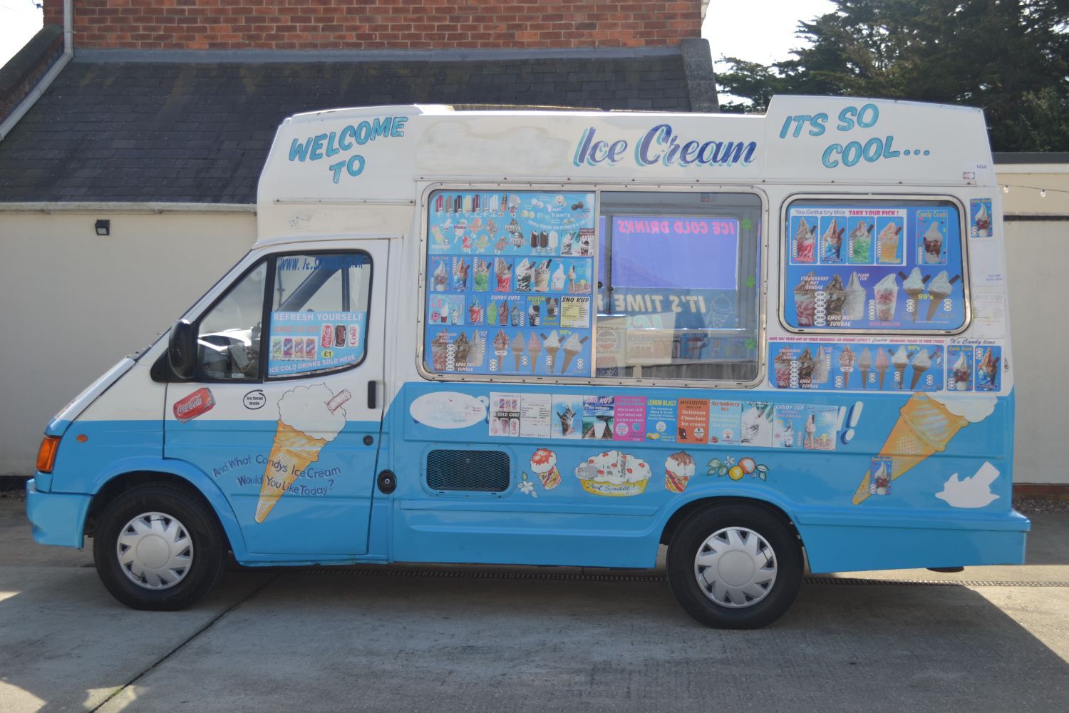 Ford transit sales ice cream van